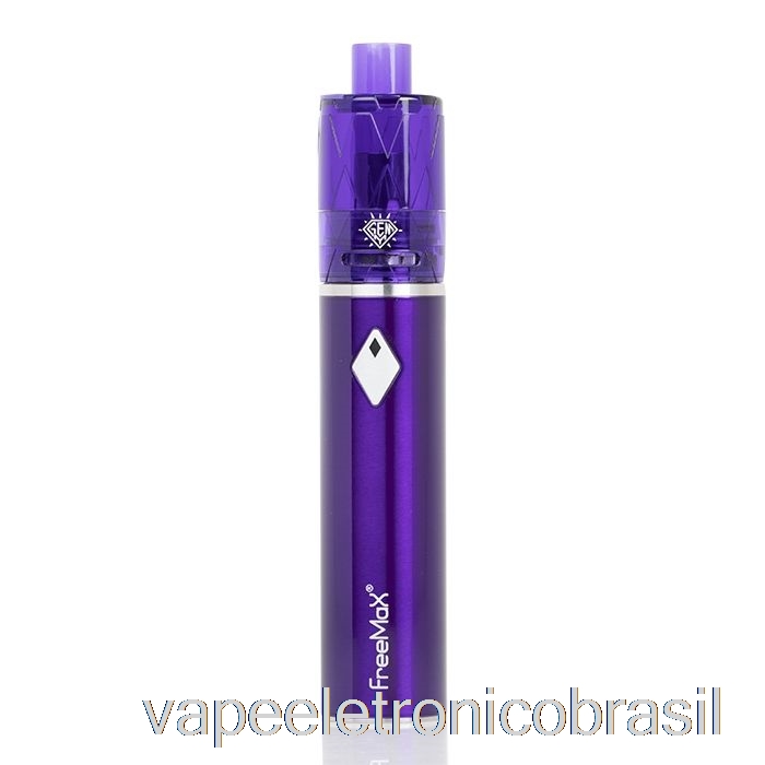 Vape Vaporesso Freemax Gemm 80w Starter Kit Roxo